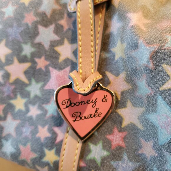 Dooney & Bourke Stars Barrel Bag - Picture 3 of 13